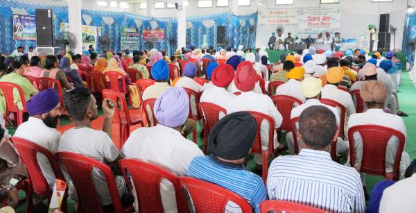 Krishi Vigyan Kendra, Tarn Taran organizes Kisan Mela under Jal Shakti Abhiyan